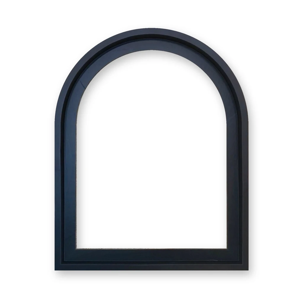 Bilderrahmen Portal aus Buche – lackiert in Wunschfarbe, 38 mm Tiefe, Schattenfuge, 35×29 bis 145×115 cm – Made in Germany
