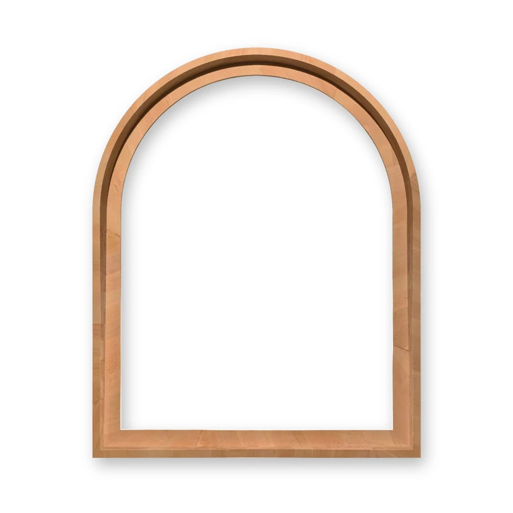Bilderrahmen Portal aus Buche – roh oder geölt, 38 mm Tiefe, Schattenfuge, 35×29 bis 145×115 cm – Made in Germany
