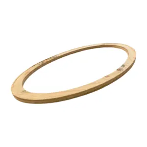 Holzrahmen oval