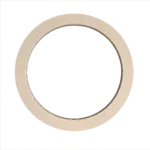 Luna Nature Mini – Deko-Rahmen rund / Holzring Birke natur 10 cm bis 50 cm Ø - handmade in Chemnitz