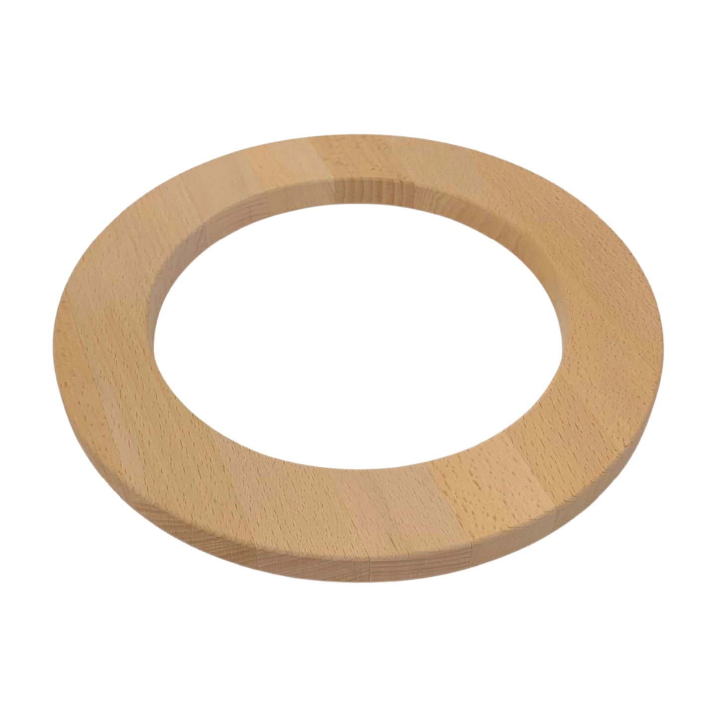 Home 49 Luna Nature Mini – Deko Rahmen rund Holzring Buche natur 10 cm bis 50 cm schraeg2
