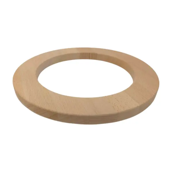 Luna Nature Mini – Deko-Rahmen rund : Holzring Buche natur 10 cm bis 50 cm_seite_